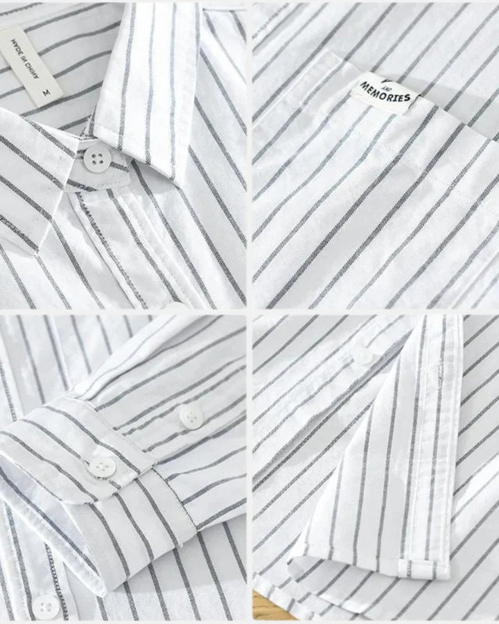 Harris Striped Button-Up
