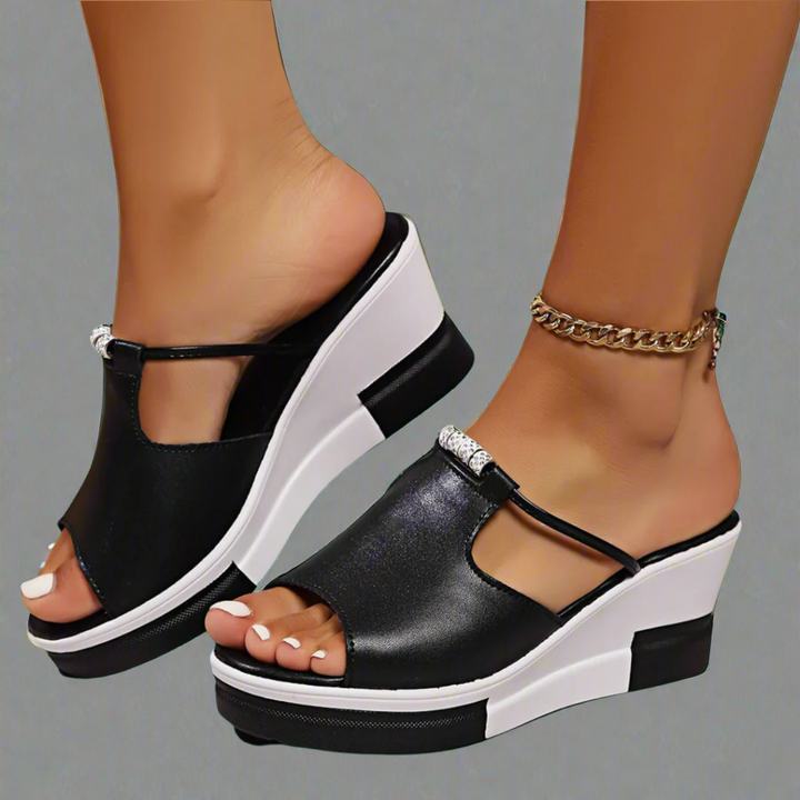 Alvin | Chic Casual Wedge Sandals