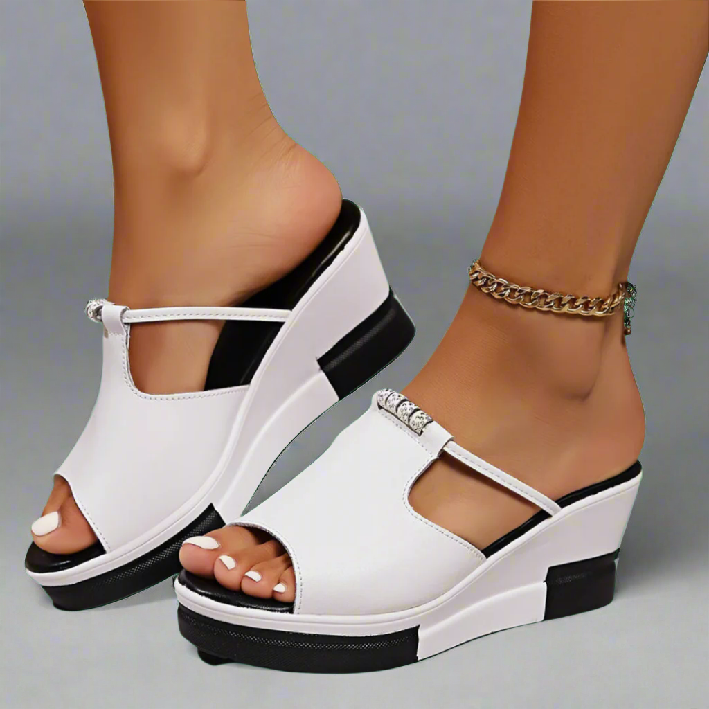 Alvin | Chic Casual Wedge Sandals