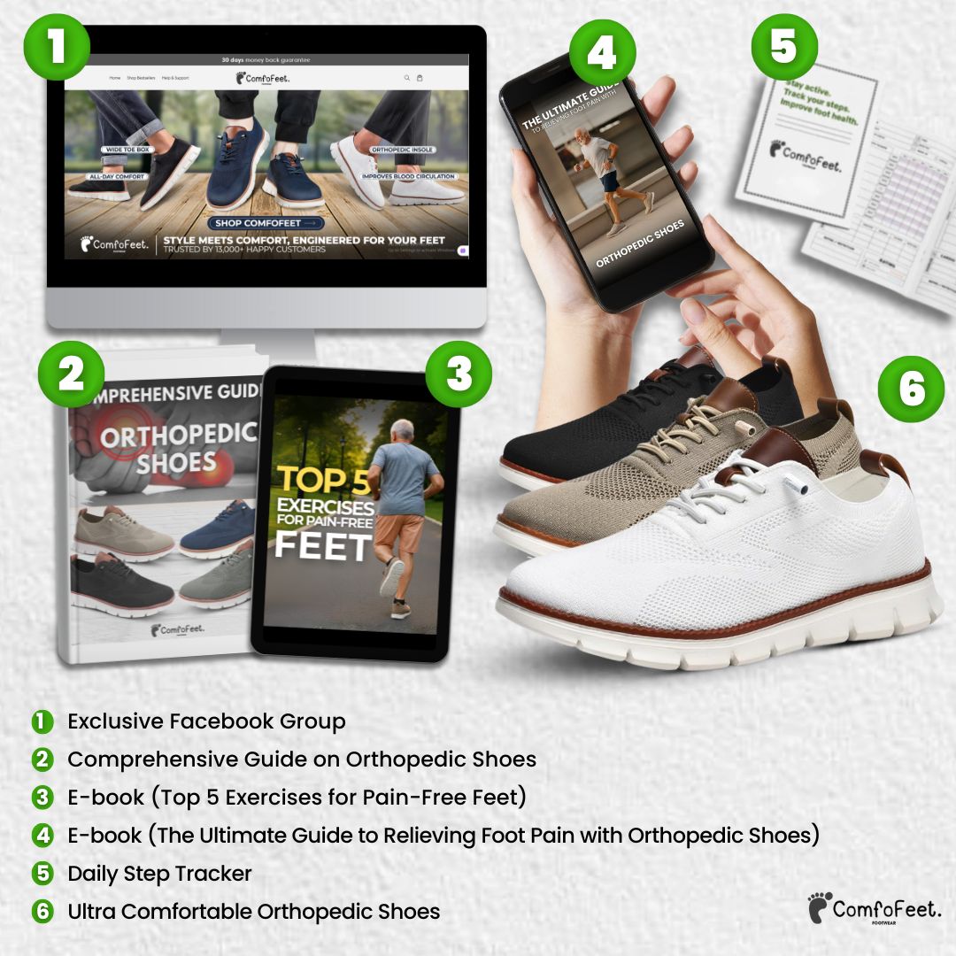 Ultra Comfortable - Supportive and Healthy Walking Shoes