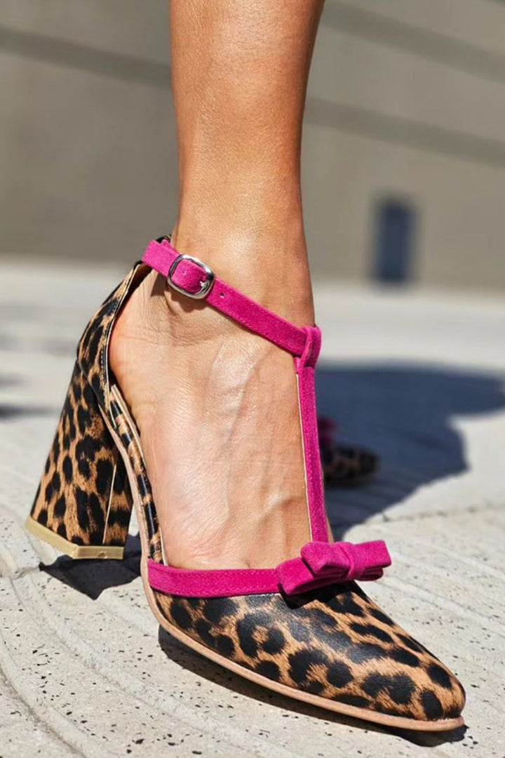 Chic Leopard Print Heels | Sophisticated Footwear