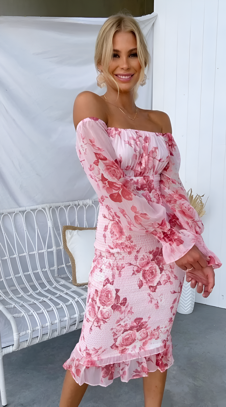 Abigail | Elegant Bloom Dress
