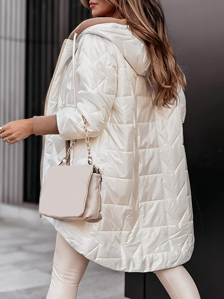 Morgan™ | Elegant Women's Winter Coat with Hood