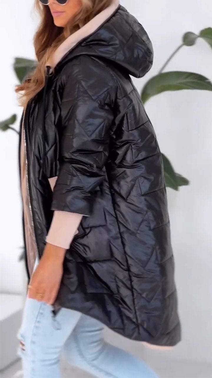 Morgan™ | Elegant Women's Winter Coat with Hood