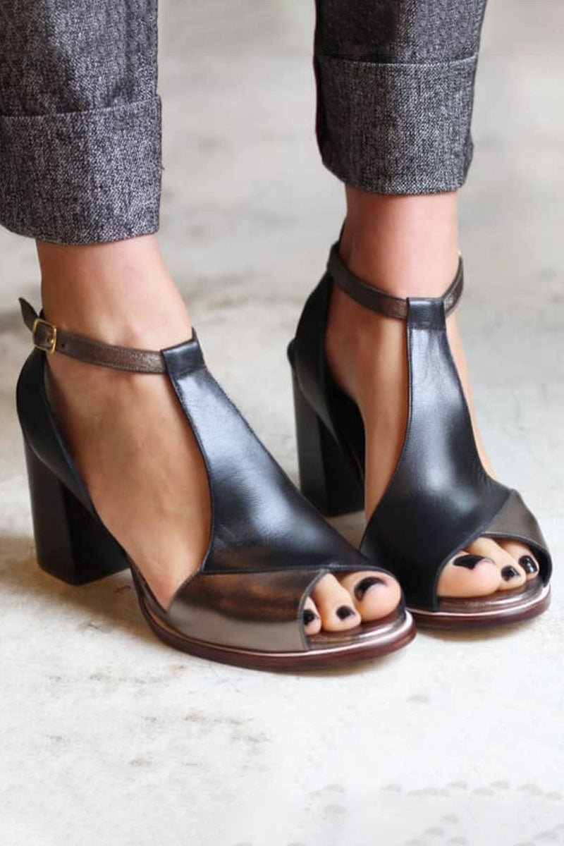 Zora | Chic Block Heel Sandals