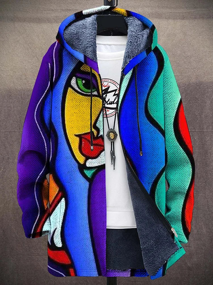 Samira – Luxury cardigan inspired by art