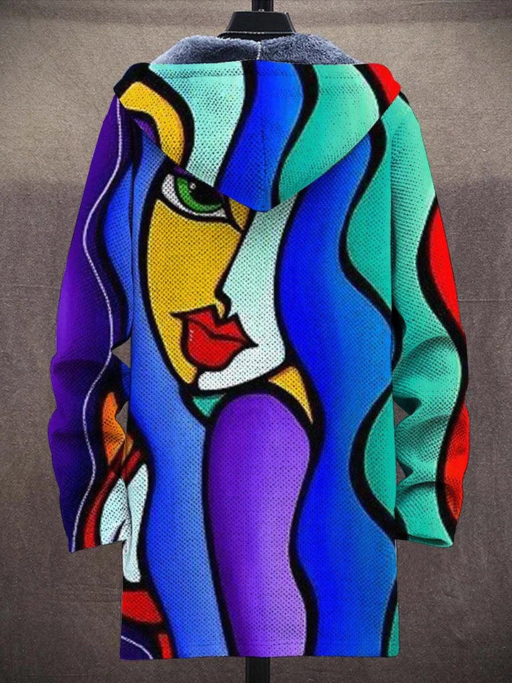 Samira – Luxury cardigan inspired by art