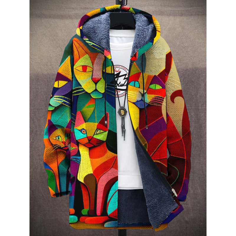 Laura - Luxurious cardigan inspired by art
