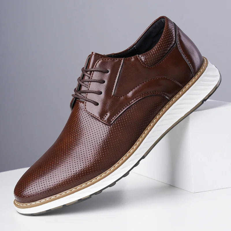 Milano Genuine Leather Sneakers
