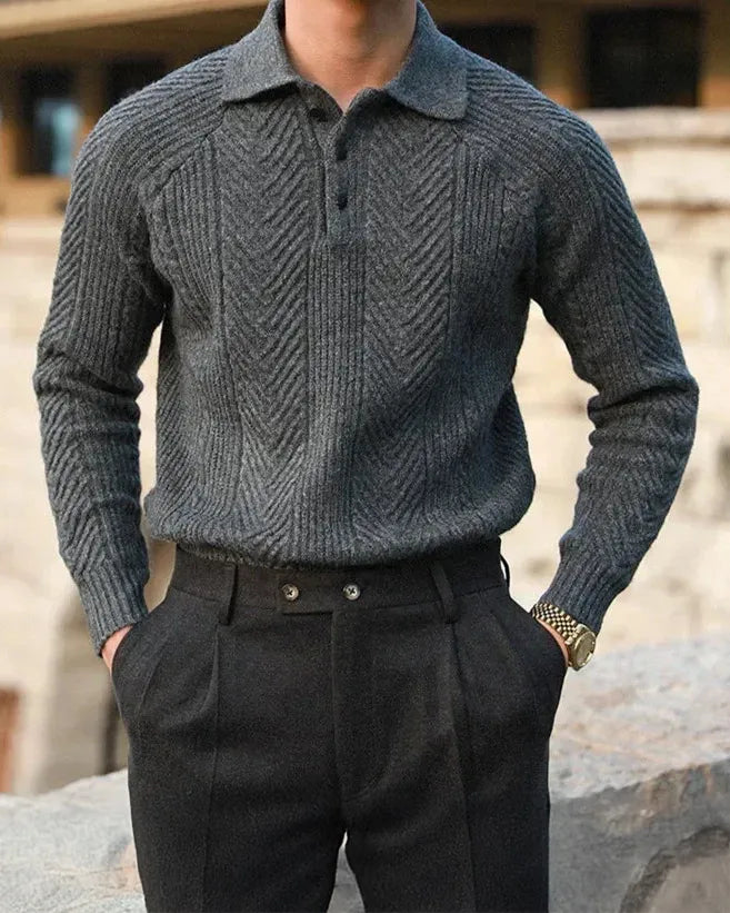Laurent Knit Polo Shirt