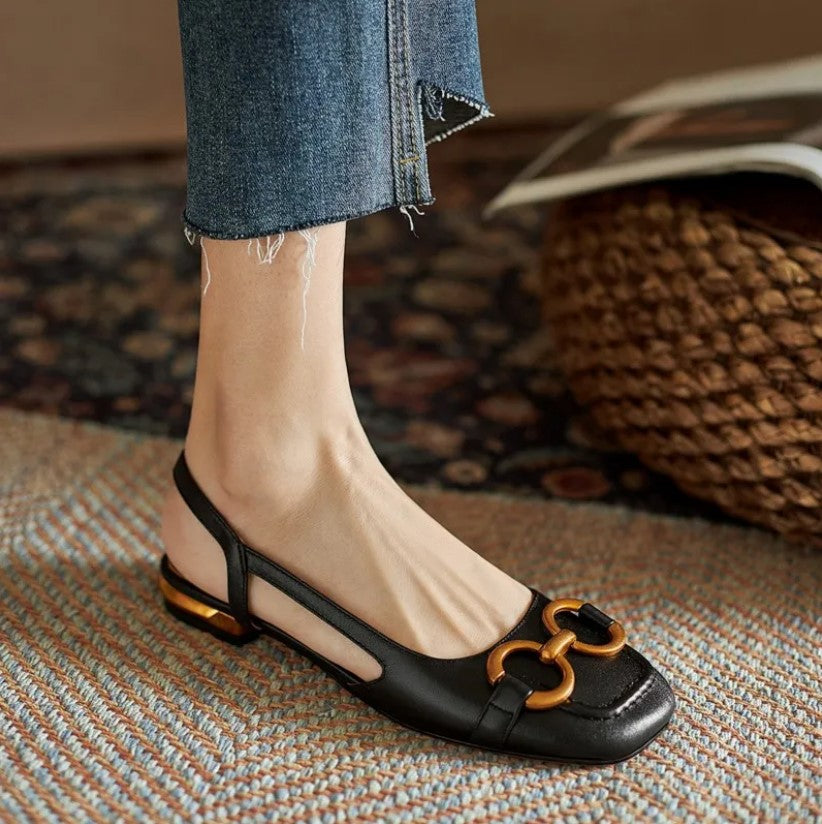 Lisa | Luxe Casual Slingback Footwear