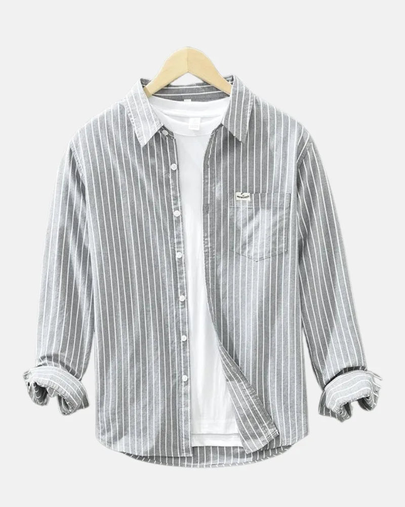 Harris Striped Button-Up