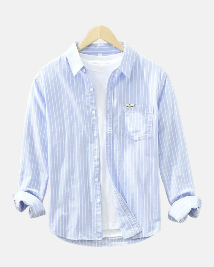Harris Striped Button-Up