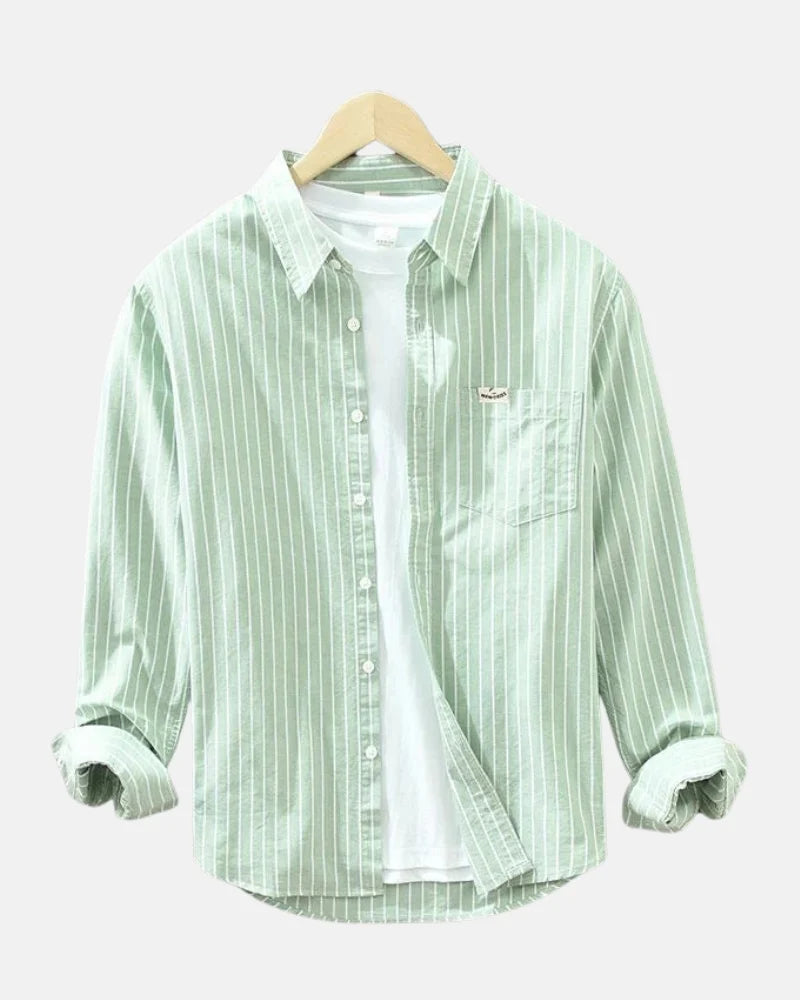 Harris Striped Button-Up