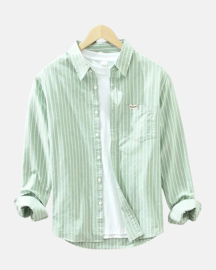 Harris Striped Button-Up