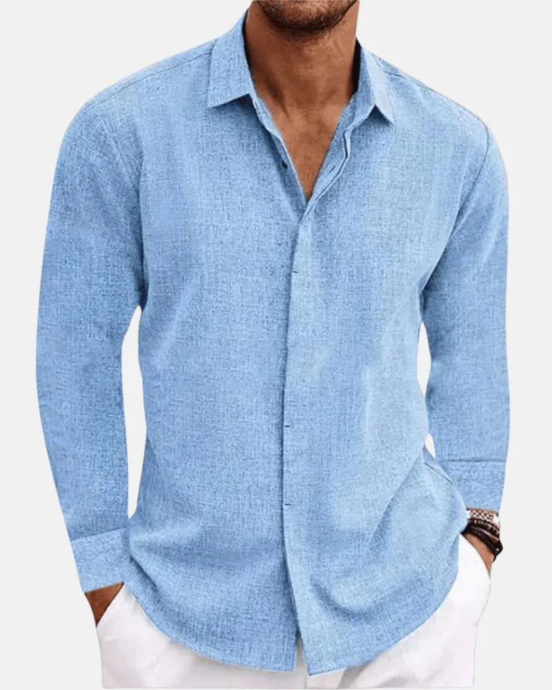 Adriano Costa Linen Button-Up