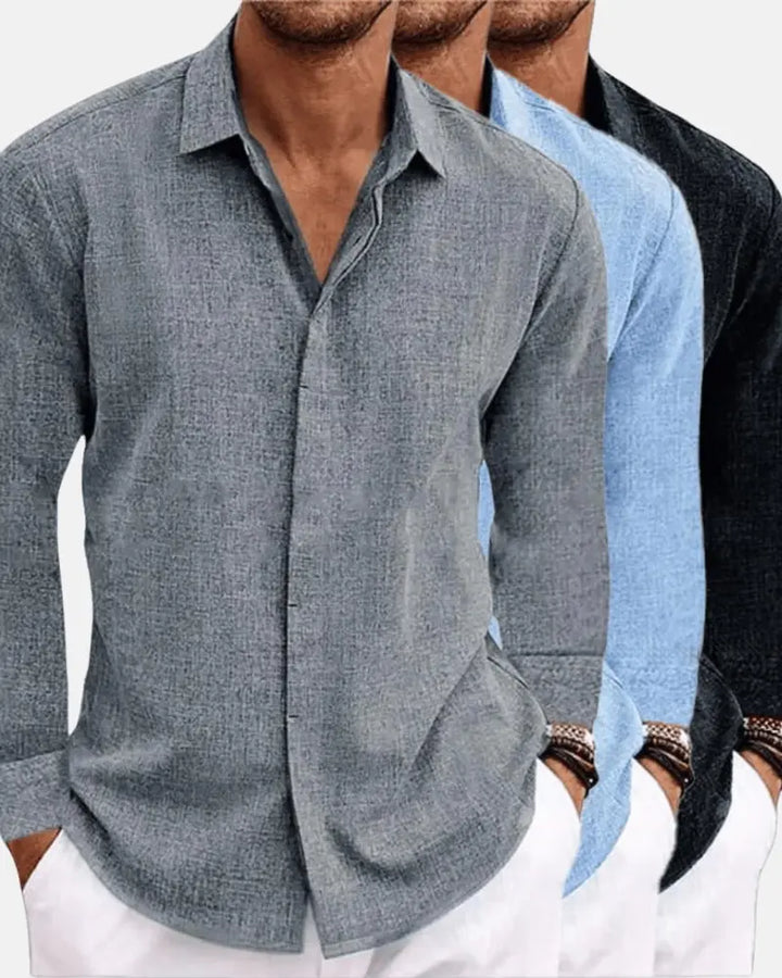 Adriano Costa Linen Button-Up