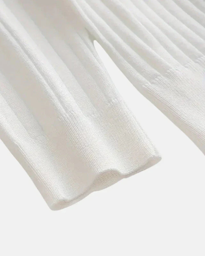 Ribbed Polo Sweatshirt by Hampton