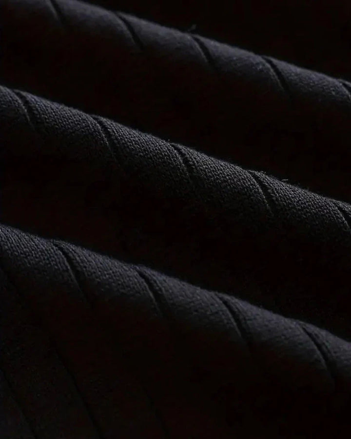 Ribbed Polo Sweatshirt by Hampton
