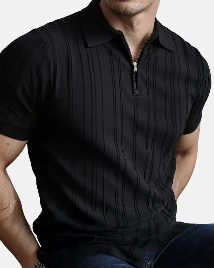 Richard Fit Muscle Polo Shirt