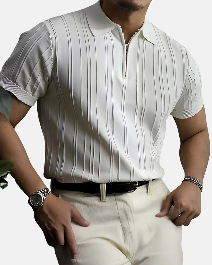 Richard Fit Muscle Polo Shirt
