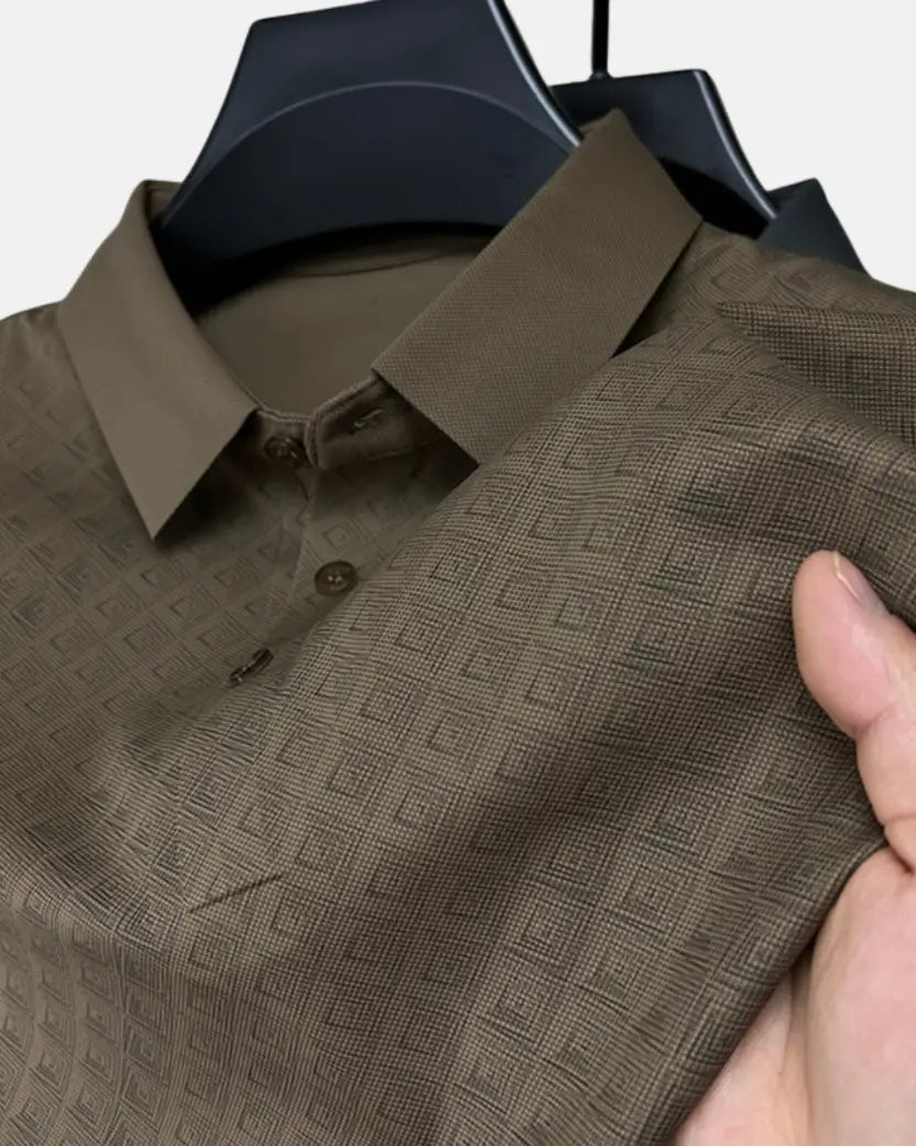 Premium Jacquard Polo for Executives
