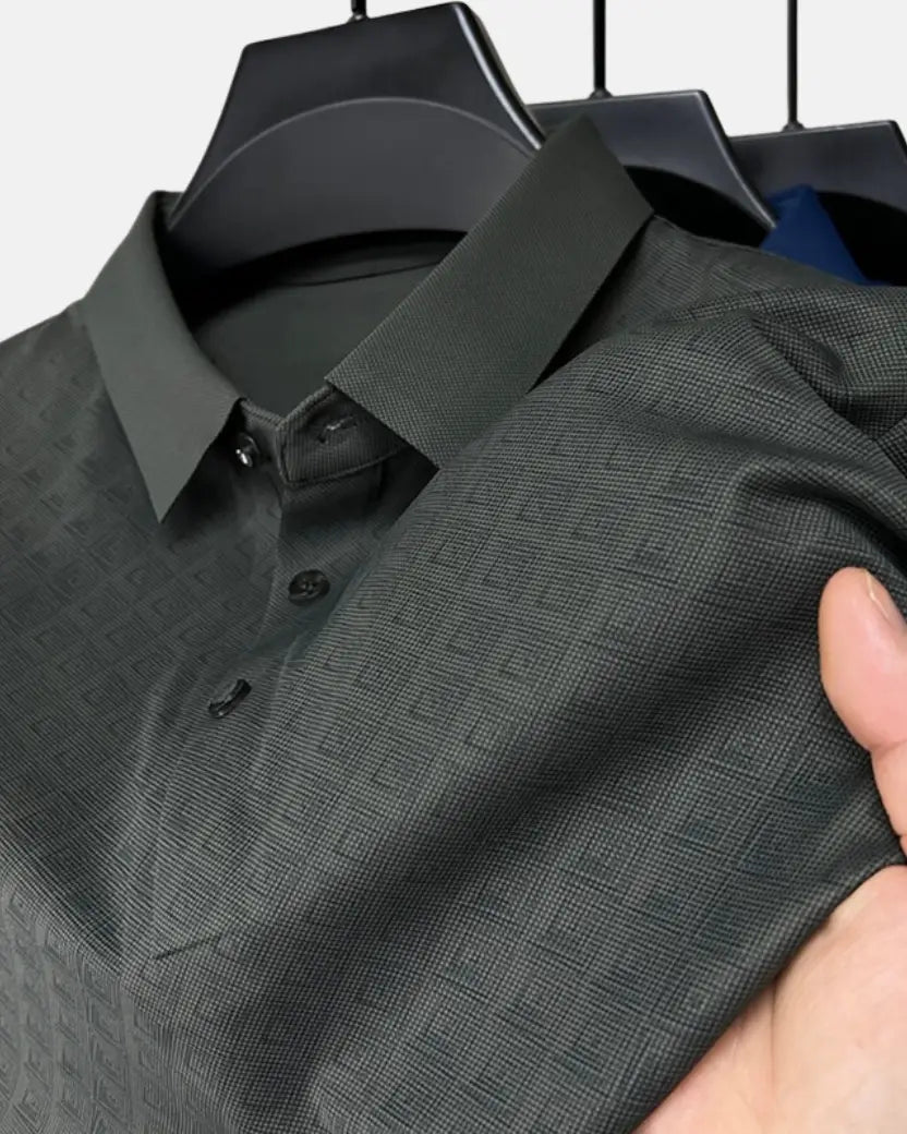 Premium Jacquard Polo for Executives