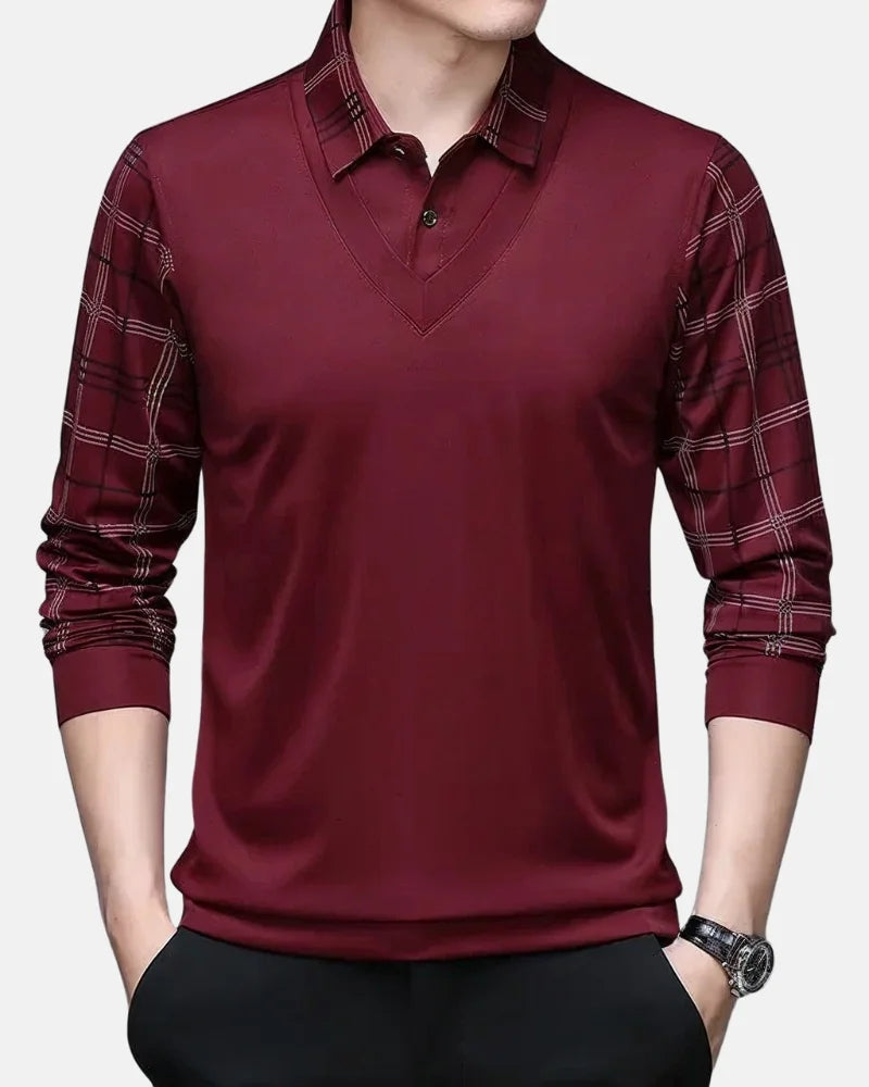 Montgomery Long-Sleeve Polo Shirt