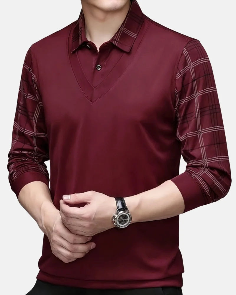 Montgomery Long-Sleeve Polo Shirt