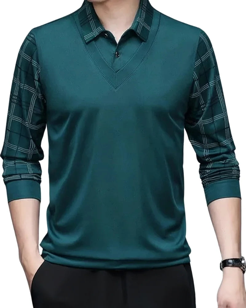 Montgomery Long-Sleeve Polo Shirt