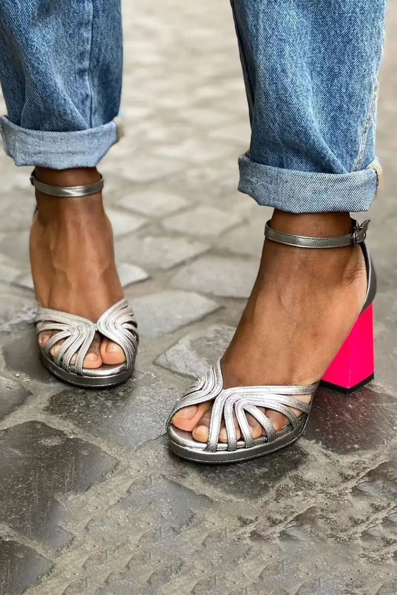 Naelle | Chic Block Heel Sandals
