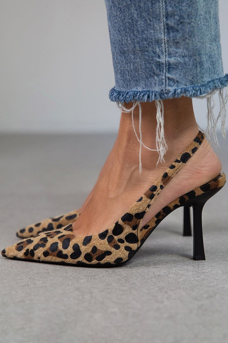 Leona | Chic and Sophisticated Slingback Heels
