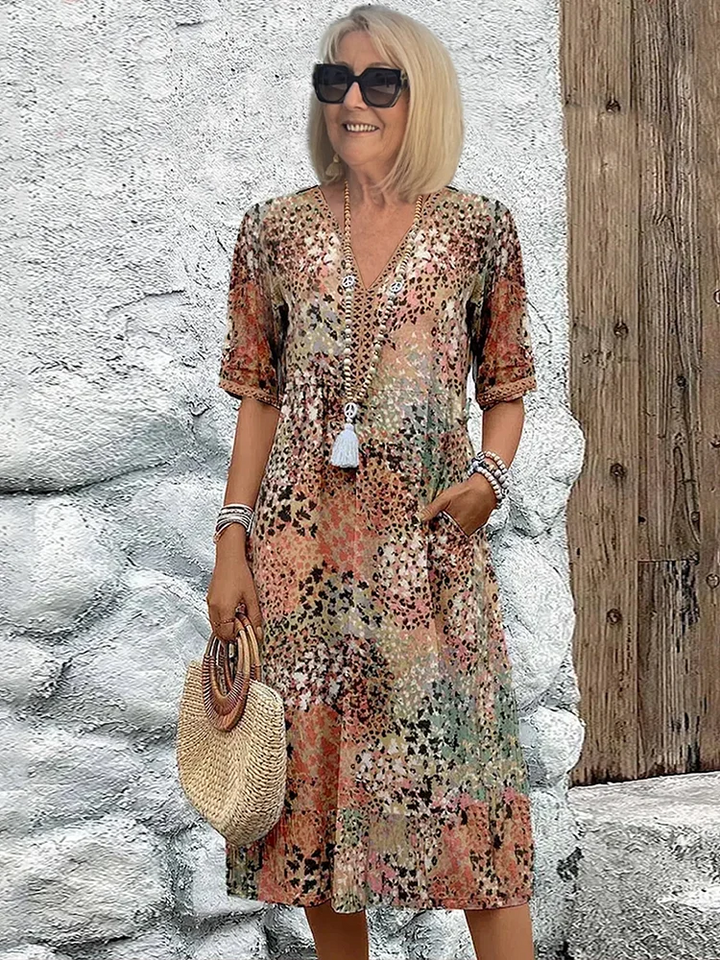 Camille | Bold Mid-Length Dress