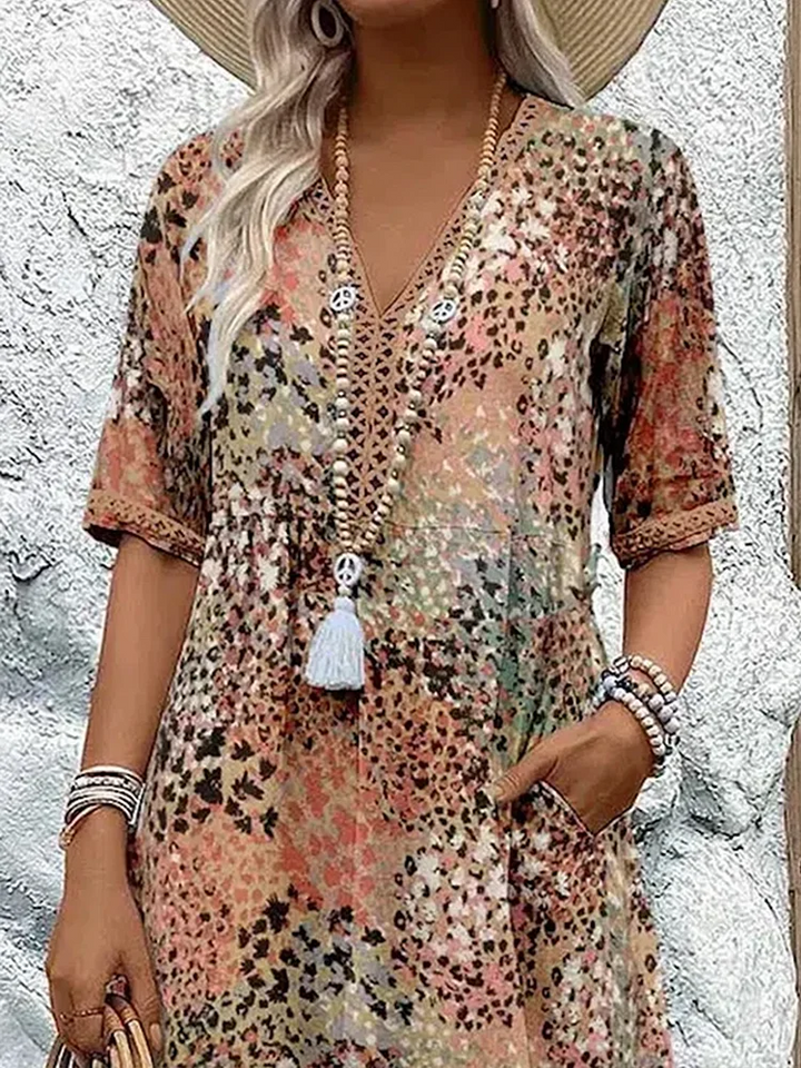 Camille | Bold Mid-Length Dress
