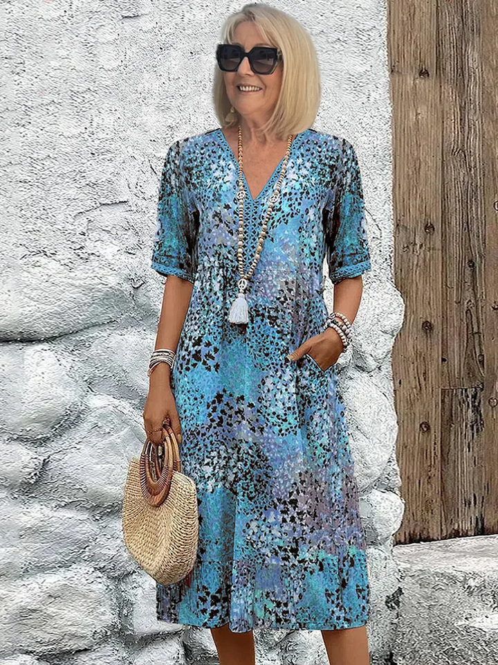 Camille | Bold Mid-Length Dress