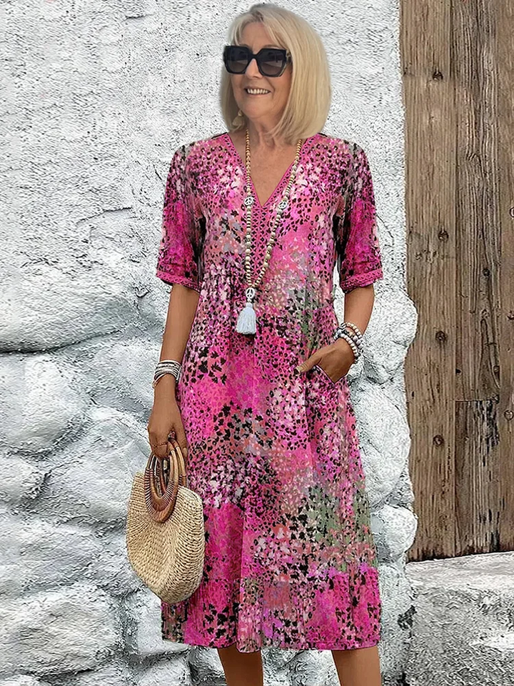 Camille | Bold Mid-Length Dress