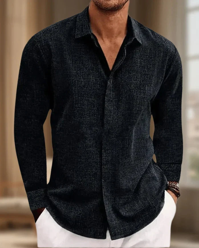 Adriano Costa Linen Button-Up