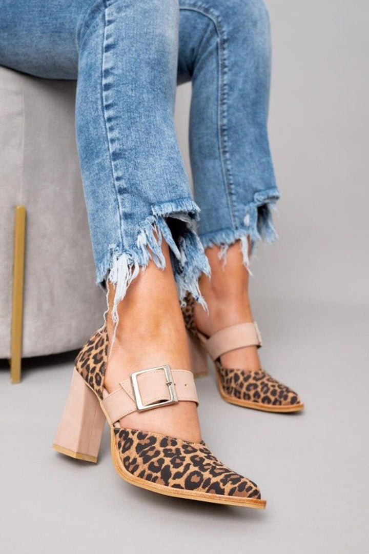 Elegant Leopard Print Heels | Chic and Stylish Footwear