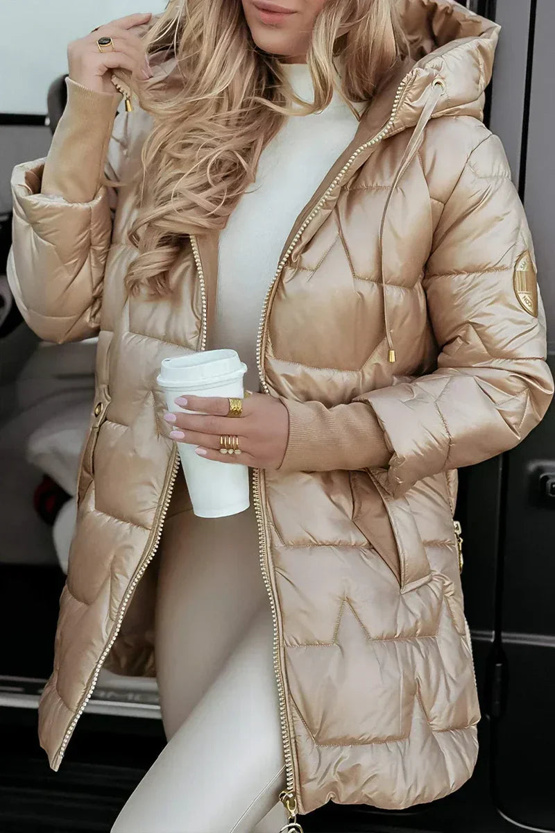 Katherine™ | Elegant Winter Coat with Hood