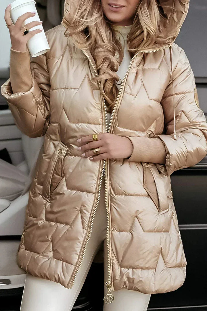 Katherine™ | Elegant Winter Coat with Hood
