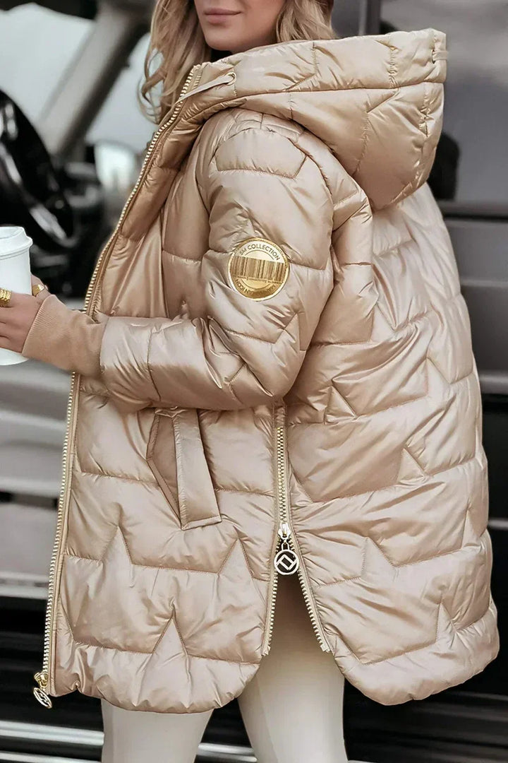 Katherine™ | Elegant Winter Coat with Hood