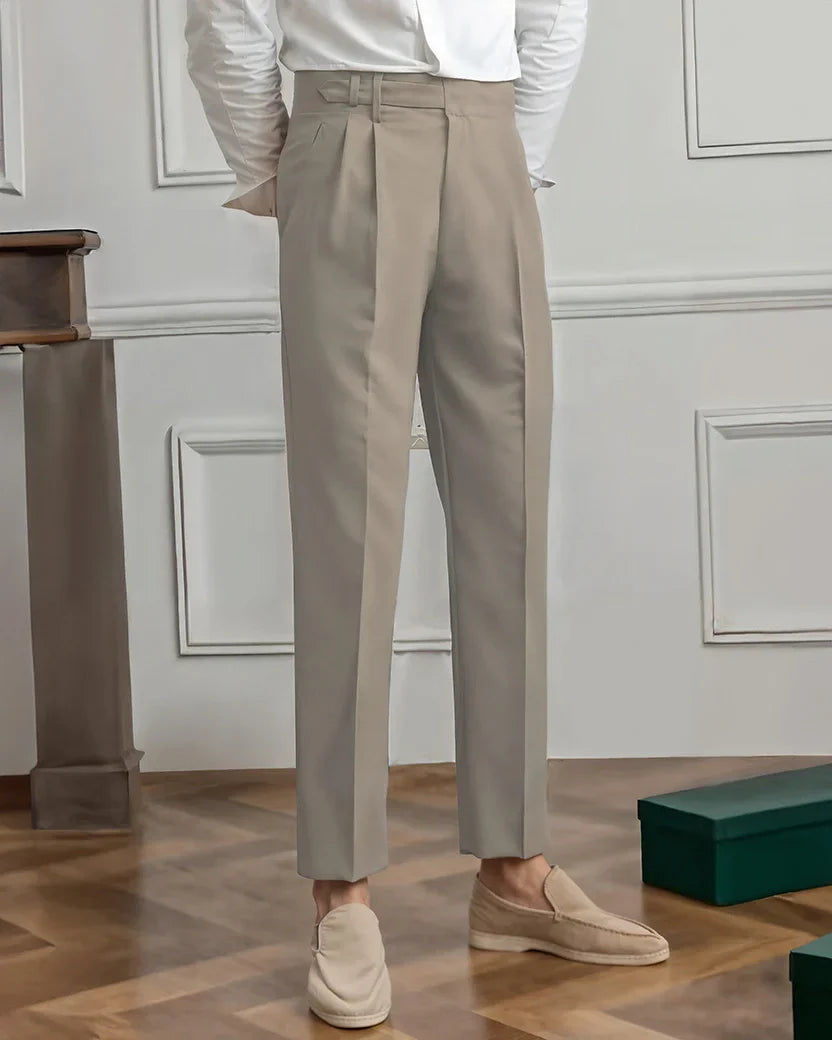 Tailored Pleated Dress Pants