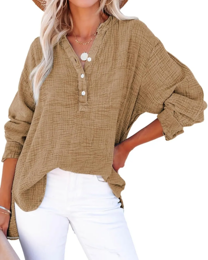 Monique | Chic Button-Up Shirt