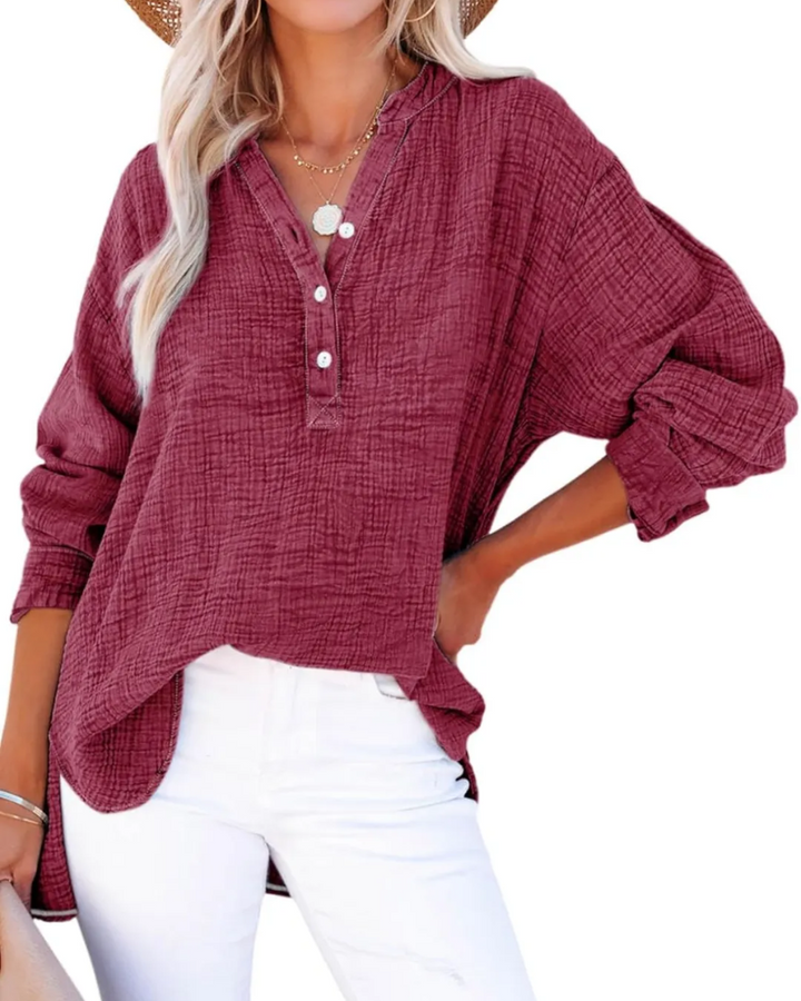 Monique | Chic Button-Up Shirt