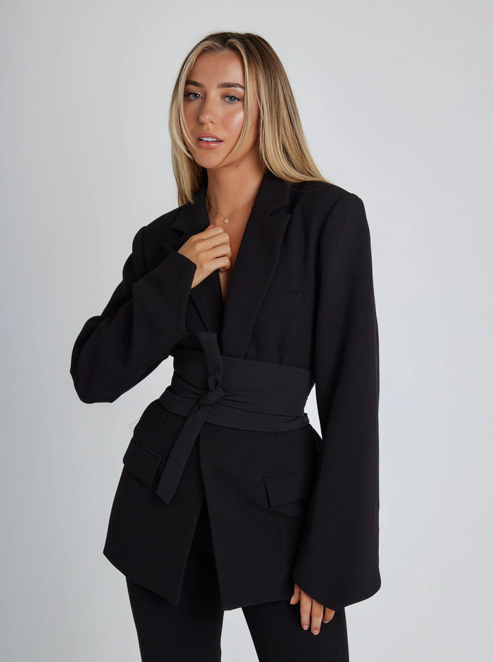 Maddy | Tailored Blazer with Belt