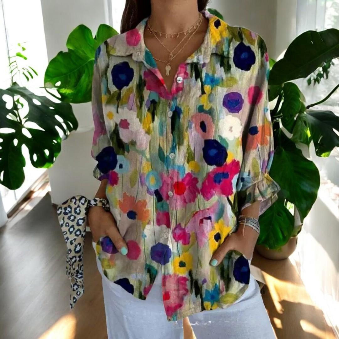 Christy | Retro-Inspired Blouse