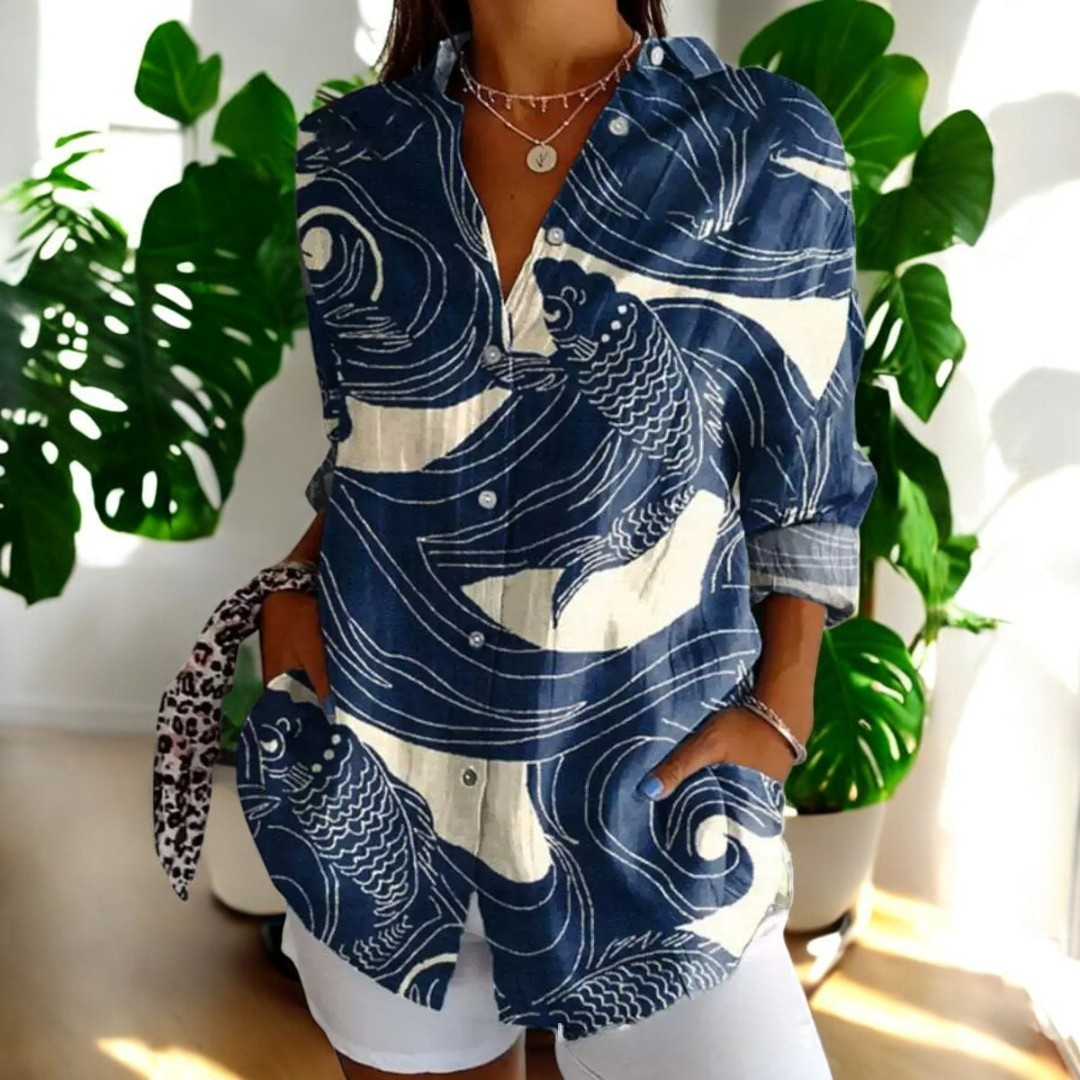 Christy | Retro-Inspired Blouse