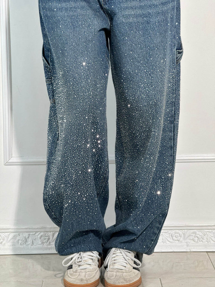 Stella™ Diamond-Embellished Trousers