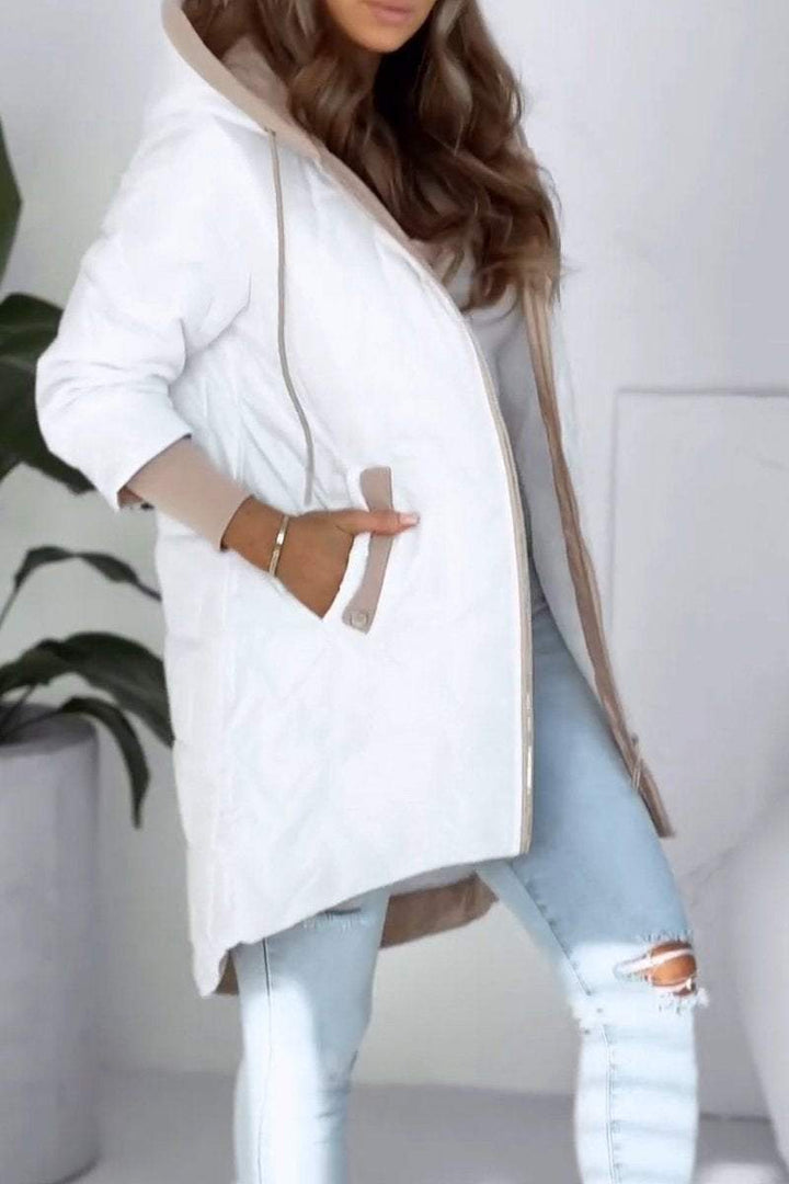 Morgan™ | Elegant Women's Winter Coat with Hood