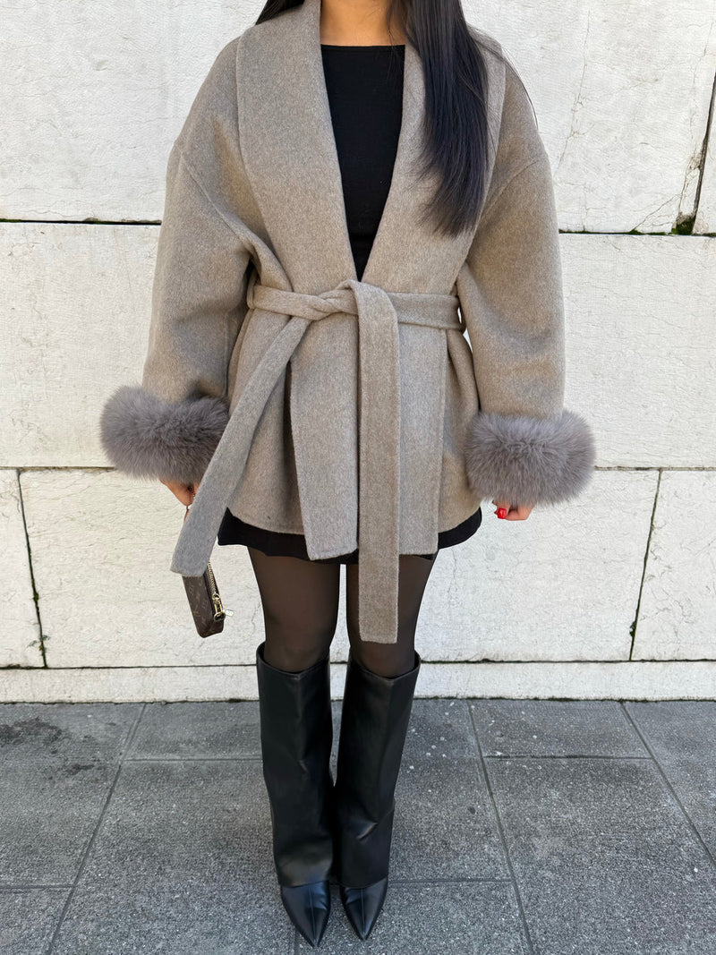 Aurora | Luxurious and elegant women's wool coat